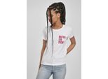 Mister Tee Camicia Femminile Donna Aspettando Il Venerdì Box Tee Bianco/Pink-Xl