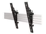 Bracci Di Interfaccia Per Schermo Piatto B-Tech Con Inclinazione (Coppia), Nero Vesa 400, BT8390-VESA400T_B (Con Inclinazione (Coppia), Nero Vesa 400 System X)