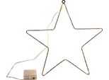 Stella Sospesa Illuminata Da 40 Led - 40 Cm Con Timer - Per Interni