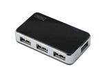 Digitus Usb-Hub 4-Port 2.0->4Xa2.0 M.Netzteil Schwarz