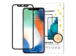 Wozinsky Super Tough Full Glue Vetro Temperato A Schermo Intero Con Telaio Custodia Amichevole Apple Iphone Xr / Iphone 11 Nero