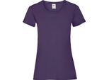 Maglietta Fruit Of The Loom Lady-Fit Donna (5 Pezzi/Confezione) BC4810 (M) (Viola)