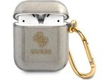 Guess Gua2Ucg4Gk Airpods 1/2 Coverczarny/Nero Glitter Collection