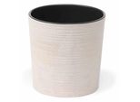 Siena Garden 844-05 Eco Fioriera Lens 30Cm , D30Xh30,5 Cm, Bianco