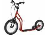 Yedoo Due Numeri Rosso Scooter / Triciclo Per Bambini
