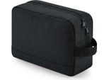 Bagbase BG277 | Borsa Per Il Lavaggio Essentials Riciclata - Colore: Nero - Dimensioni: 24 X 17 X 9 Cm