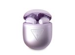 Cuffie Bluetooth Guess Gutwst82Tru Tws + Docking Station Logo Triangolo Viola/Viola