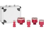Set Di Frese Strend Pro Premium, DCB11S5, 20-35-45-55-72 Mm, M14, Diamantate, A Tazza, Professionale