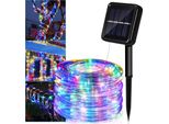 Fiqops 22 M Solare Luci Di Fata Corda Led Luci Di Fata 8 Modalità Di Luce Festa Giardino Interno Esterno Decorazione Luci Di Natale