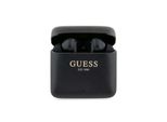 Cuffie Bluetooth Guess Gutwssu20Alegktws + Docking Station Nero/Nero Logo Stampato