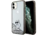 Karl Lagerfeld Klhcn61Lkcnsk Custodia Rigida Trasparente Per Iphone 11 / Xr 6.1 Liquid Glitter Choupette