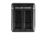 2-Slot Charger Puluz PU919B For Gopro Hero 9/10/11/12