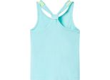 Vidaxl Canotta Per Bambini Verde Menta Chiaro 128