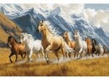 Luca-S Kit Punto Croce Contato "Esprit Libre"", 48X32Cm (48X32In)"