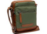 The Chesterfield Brand Borsa A Tracolla Borsa A Tracolla Karlstad Shoulderbag Olive Green Oliva