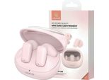 Usams Cuffie Bluetooth 5.3 Tws Td Series Senza Fili Rosa/Rosa Bhutd03 (Td22)