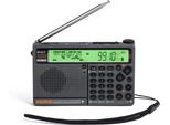 Hanrongda HRD-757 Radio Multibanda Fm Am Mw Sw V.Uhf Air Wb Radio Portatile Controllo App Bt Tf Lettore Musicale Sveglia Sos Torcia Sveglia