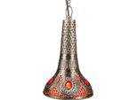 Lampada A Sospensione Ajdina Silver 30Cm | Lampada Marocchina In Ottone