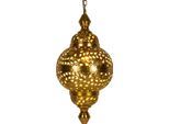 Fahda Gold Lampada A Sospensione | Lampada Orientale Fatta A Mano 50Cm