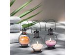 Set Di 3 Candele Profumate In Mini Lanterna Come Decorazione Da Tavolo