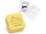 Inf Mini Stampante Termica Portatile 58Mm - Bluetooth Wireless Per Etichette E Foto Giallo