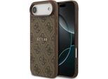 Custodia Per Iphone Air, Guess Hardcase 4G Ring Classic Logo Con Magsafe, Marrone