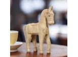 Statuetta Animale In Legno Come Decorazione Da Tavolo Hevonen Nature