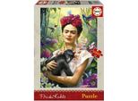 Puzzle - Educa - The Garden Of Life - 1000 Pieces - 34 X 48 Cm - Theme: Frida Kahlo