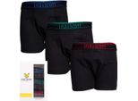Lyle & Scott - Boxer "Chadwick"" Per Ragazzi (Confezione Da 3) GT1067 (122-128) (Nero)"
