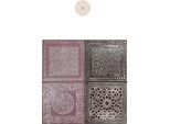 Decorazione Murale Orientale Sahra -3- 30Cm In Metallo