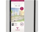 Album Di Acquerelli Clairefontaine Etival Cold Pressed Con Cartoline, 21 X 21 Cm, 24 Fogli, 300 G
