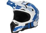 Casco Da Motocross Acerbis Profile 5, Bianco/Blu, S (55/56)