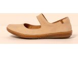 El Naturalista Ballerinas N5301 Nobuck Washed Cream/ Coral Farbe Cream