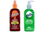 Olio Di Malibu Con Cocco SPF8 200Ml + Gel Di Aloe Dopo Abbronzatura 200 Ml