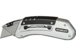 Stanley 0-10-810 Coltello Multiuso Nero, Metallizzato Coltello Con Lama A Scatto