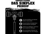 Halder Stiel FüR Simplex-Schon - Hammer D. 50 Holz