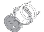 Flangia Serbatoio Tanklock/Tanklocked Givi BF05