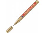Edding 780 Marcatore Permanente Punta Sottile Oro 1 Pz