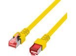 Efb RJ45 Patchkabel S/Ftp, Cat.6, Lszh, 1M, Gelb
