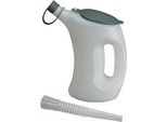 Caraffa Di Misurazione 3L Con Coperchio Protettivo/Tappo Protettivo/Bocca Flessibile Hdpe Pressol
