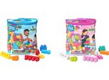 Borsa Per Blocchi Da Costruzione Mega Bloks Colorata (60 Pezzi)