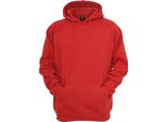 Urban Classics TB014 | Blank Hoody Xs To 5XL - Colore: Rosso - Taglia: Xl