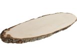Tavola Di Corteccia Naturale In Frassino Con Corteccia, Laccata Incolore Per Alimenti, Per Servire Piatti Rustici