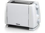 Tristar BR-1009 Toaster - 2 Scheibe(N) - Weiß - Drehregler - 650 W - 840 G - 144 StüCk(E) (BR-1009)
