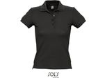 Sols 11310 | Poloshirt Da Donna People 210 - Farbe: Nero - GrößE: S