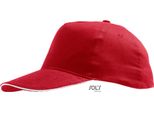 Sols 88110 | Berretto Sunny / Berretto / Cappello - Colore: Rosso/Bianco - Taglia: Unica