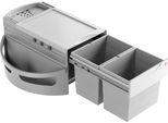 Pattumiera Angolare Hailo Rondo 3645121 – 2X18 Litri