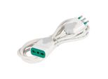 Fanton 92670 Cavo Di Prolunga 3 M 1 Prese Ac Bianco