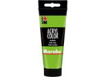 Vernice Acrilica Marabu "Acrylcolor"", Verde Foglia, 100 Ml"
