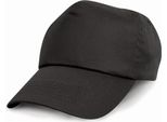 Result Headwear RC005J | Berretto / Cappello In Cotone Junior - Colore: Nero - Taglia: Unica